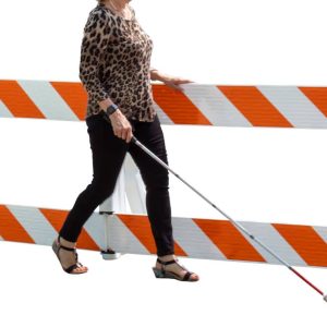 SafetyRail ADA-Compliant Pedestrian Barricade