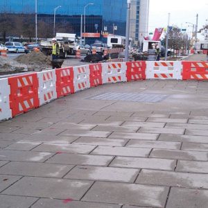 SafetyWall® ADA-Compliant Pedestrian Barricade