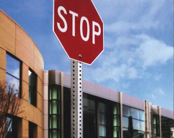 Sign Post- SQR-LOC®️ Perforated Traffic Sign Post