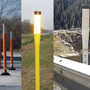 SAFE-HIT Guardrail Delineator